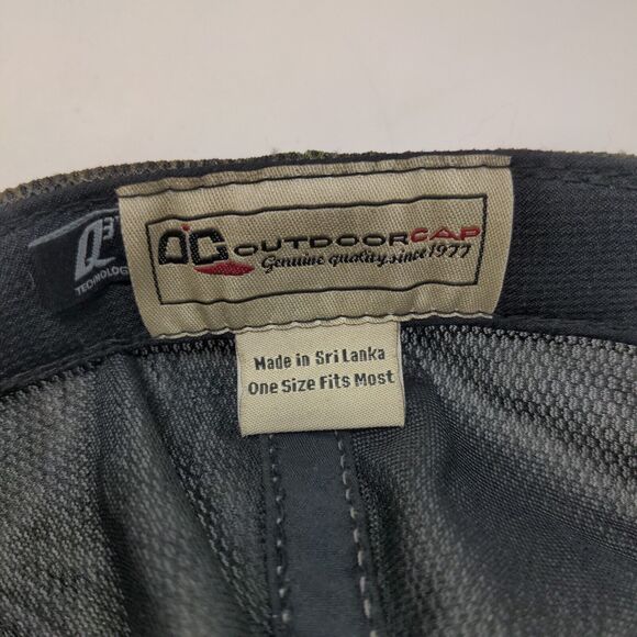 Mossy Oak Men's Slideback Camo Hat Green Brown OSFM Mesh Back - Picture 9 of 9